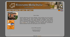Desktop Screenshot of bella-italia.biz